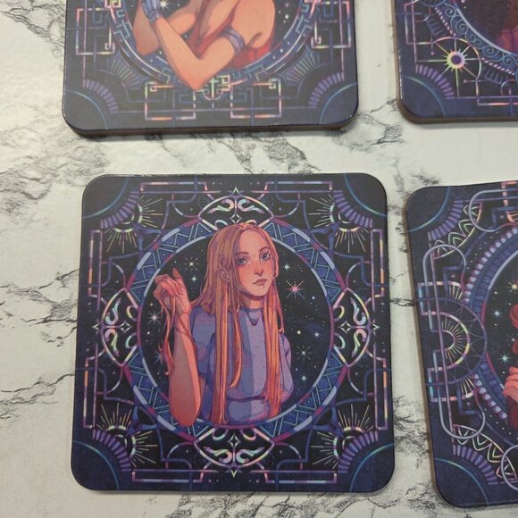 Fairyloot The Lunar Chronicles Coaster Set - Picture 6 of 7